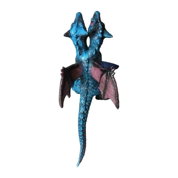 The blue dragon beast hard plastic with 2 heads with sound - Picture 5 of 7